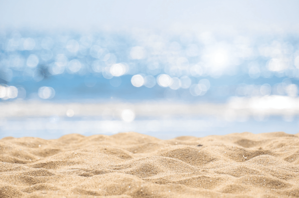 La place de sable fin